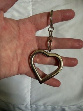 Chunky Heart Keychain